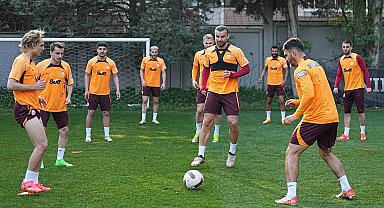 Galatasaray, Alanyaspor maçı hazırlıklarını sürdürdü