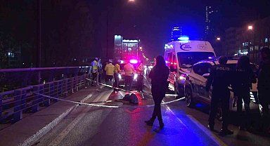 Şişli'de feci kaza: Bariyerlere çarpan motosiklet sürücüsü hayatını kaybetti