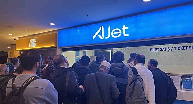 AJet'in Ankara-Erzincan seferi yapan uçağı bomba ihbarı nedeniyle Ankara'ya geri döndü