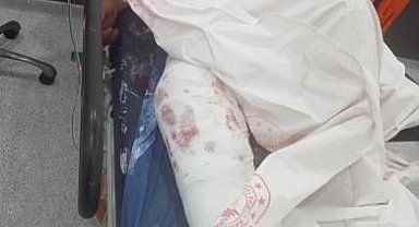 Anneler Günü için çiçek siparişi götürürken kaza yapan kuryenin yürüme ihtimali düşük