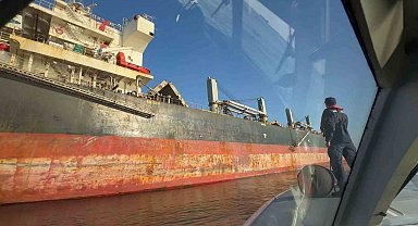 Avcılar açıklarında yük gemisinden Hindistanlı hastayı kurtarma operasyonu
