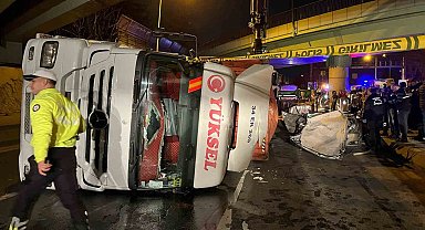 Bakırköy'de 4 kişinin hayatını kaybettiği tır kazasına ilişkin iddianame hazırlandı