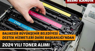 BALIKESİR BÜYÜKŞEHİR BELEDİYESİ DESTEK HİZMETLERİ DAİRE BAŞKANLIĞI'DAN