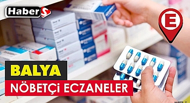 Balya’da 29 Mayıs’ta Nöbetçi Eczaneler