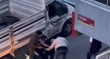 Başakşehir'de ilginç kavga kamerada