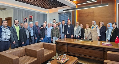 CHP İvrindi İlçe Başkanlığı’ndan Lapanta'ya Ziyaret