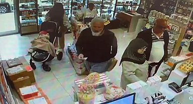 Eczaneye bebek arabasıyla geldi bin 500 TL'lik güneş kremi çaldı