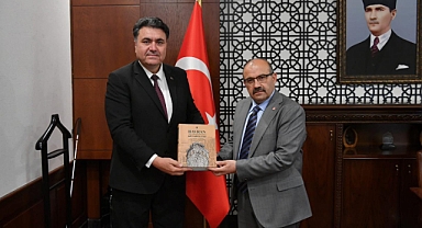Havran Belediye Başkanı Emin Ersoy'dan Vali İsmail Ustaoğlu'na Ziyaret