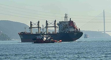 İstanbul Boğazı'nda gemi arızası yaşandı