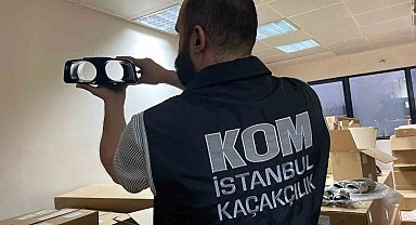 İstanbul'da 90 milyon liralık kaçak oto yedek parçası ele geçirildi