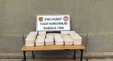 MSB: "Van hudut hattında 48 kilo 234 gram uyuşturucu madde ele geçirildi"
