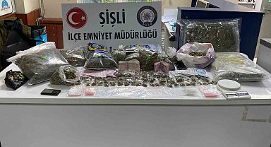 Şişli'de uyuşturucudan aranan firari, polisin dikkati sayesinde yakalandı