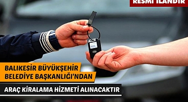 BALIKESİR BÜYÜKŞEHİR BELEDİYE BAŞKANLIĞI'NDAN
