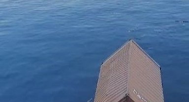 Ambarlı Limanı'nda yanlış yükleme yapılan gemide konteynerler denize düştü