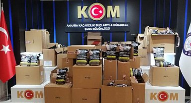Ankara'da kaçak alkol ve tütün operasyonlarında 3 gözaltı