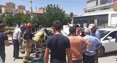 Ankara'da trafik kazası: 1 ölü, 3 yaralı