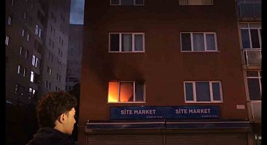 Ataşehir'de yangın paniği