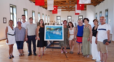 Ayvalık’ta Sanat Dolu Bir Buluşma: Sevil Ortaylı’nın “Esintiler” Resim Sergisi