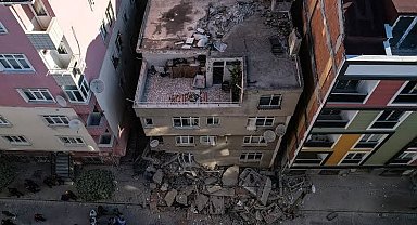 Bahçelievler'de çöken binaya ilişkin soruşturma başlatıldı