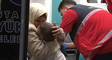 Başakşehir'de çocuklarını rehin alıp camdan sarkıtan baba gözaltına alındı