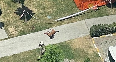 Başakşehir'de emekli polis memuru dehşet saçtı, polis köpeğini vurup camdan aşağıya attı