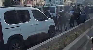 Büyükçekmece'de film gibi hırsız polis kovalamacası kamerada