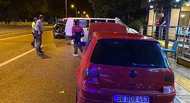 Çubuk'ta trafik kazası: 3 yaralı