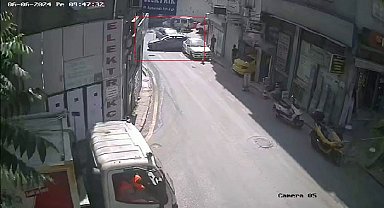 Fatih'te öğretmene düzenlenen silahlı saldırı kamerada
