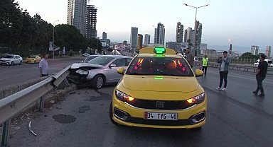 Kartal'da seyir halindeyken direksiyon başında uyuyan sürücü 2 araca çarptı: 2'si çocuk 7 yaralı