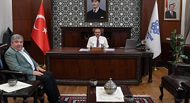 Memur-Sen Balıkesir İl Başkanı Ercan Kurter'den Vali İsmail Ustaoğlu'na Ziyaret