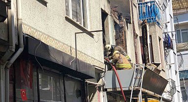 Ortaköy'de iki katlı binada yangın: İBB başkan adayının evi yandı