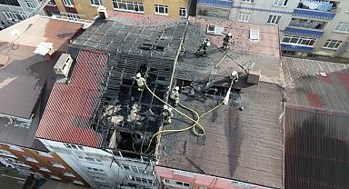 Sultangazi'de 12 yaşındaki çocuk çay demlemek isterken yangın çıktı