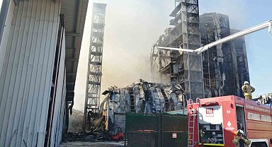 Tuzla'daki fabrika yangını 6 saatte söndürüldü