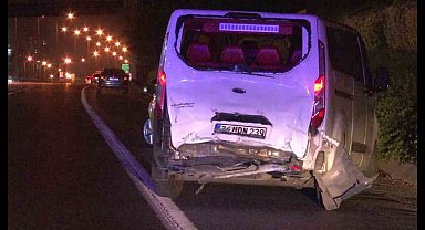 Ümraniye'de trafik kazası: 3 yaralı