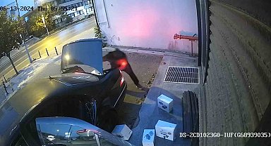 Üsküdar'da 2 milyon TL'lik dron hırsızlığı kamerada