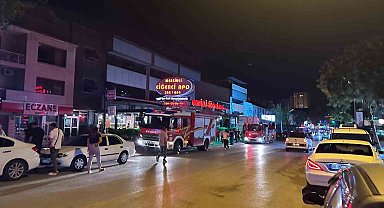 Ankara'daki işletmede yangın paniği