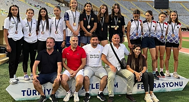 Balıkesirli Sporcular Türkiye Atletizm Şampiyonası'nda Büyük Başarı