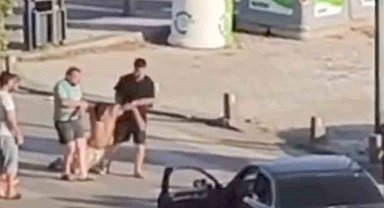 Beykoz Riva'da yol verme kavgasında bir kişiyi döverek bayılttılar