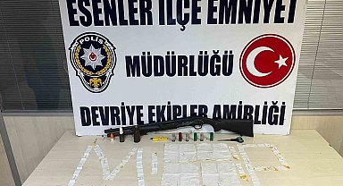 Esenler'de uyuşturucu operasyonu: 12 ayrı suçtan aranan firari yakalandı