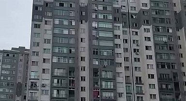 Esenyurt'ta sitede yangın paniği