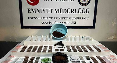 Esenyurt'ta uyuşturucu operasyonu: 4 kilo uyuşturucu ele geçirildi
