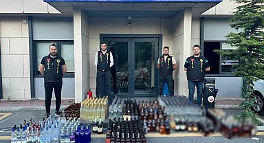Fatih'te sahte alkol operasyonu: 1 kişi yakalandı