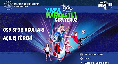 GSB Spor Okulları Açılış Törenine Davet