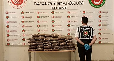 Gümrük Muhafaza ekipleri Kapıkule'de uyuşturucuya geçit vermedi