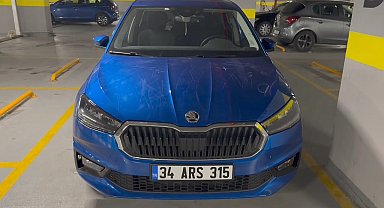 İBB'nin Müze Gazhane'deki İspark otoparkında 4 adet sıfır araç çizik halde bulundu