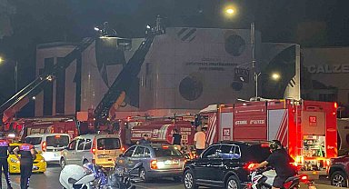 İstanbul'da Odeabank'ta korkutan yangın: ATM'de başlayan yangın diğer katlara sıçradı
