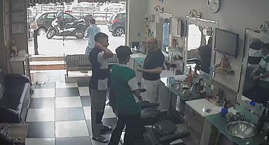 Sultangazi'de tıraş olup 600 lira ücreti ödemeden böyle kaçtılar