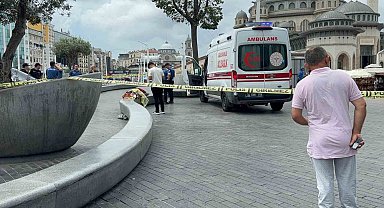 Taksim Meydanı'nda şüpheli ölüm