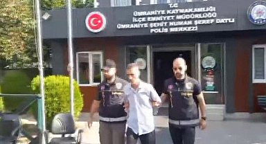 Ümraniye'de samuray kılıçlı maganda trafikte terör estirdi