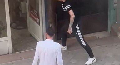 Zeytinburnu'ndaki cinayet anı kamerada